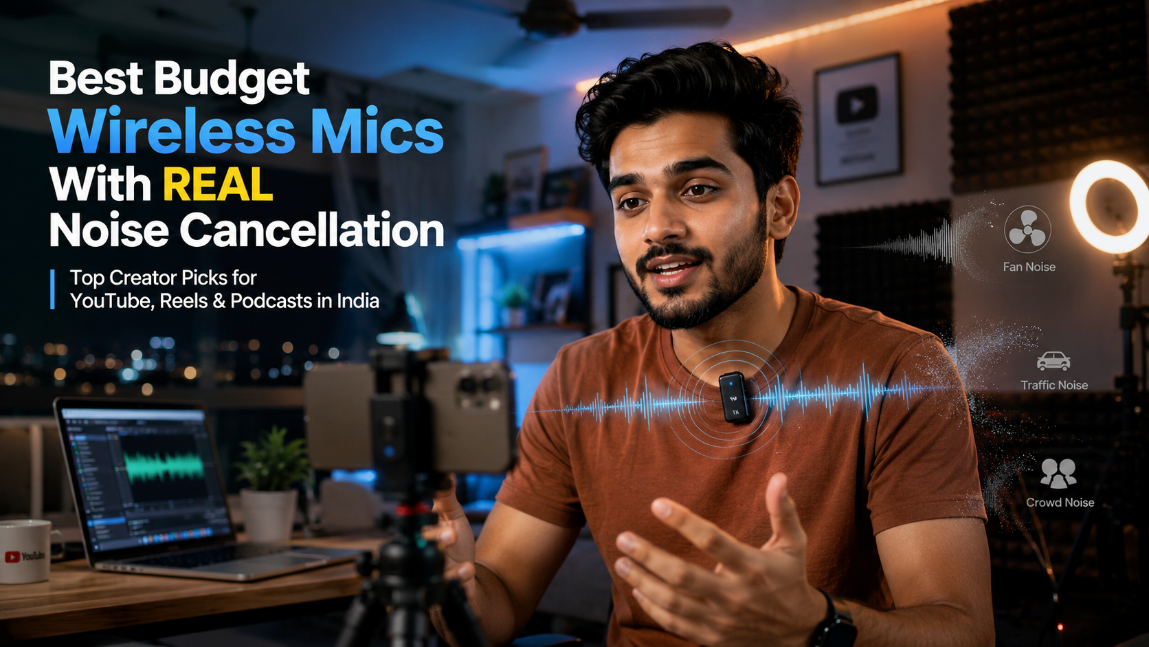 Best Budget Wireless Mics With Noise Cancellation on Amazon India