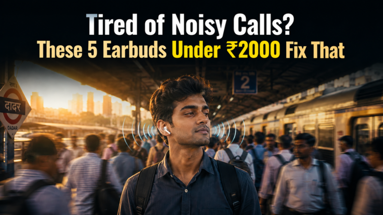 Best Earbuds Under ₹2000 with Noise Cancelling Microphone in India