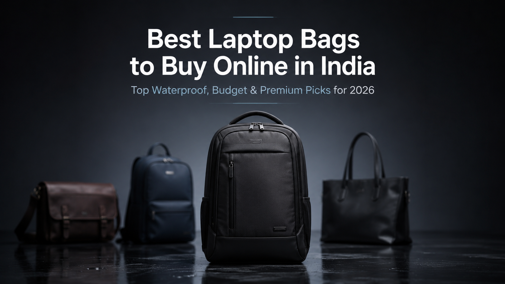Best laptop bags to buy online at best price in India. Compare waterproof, leather, budget, and travel laptop bags for every need.