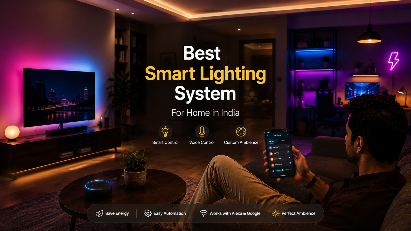 Best Smart Lighting System for Home in India (2026) Honest Reviews, Real Prices & a Buyer’s Guide That Actually Helps