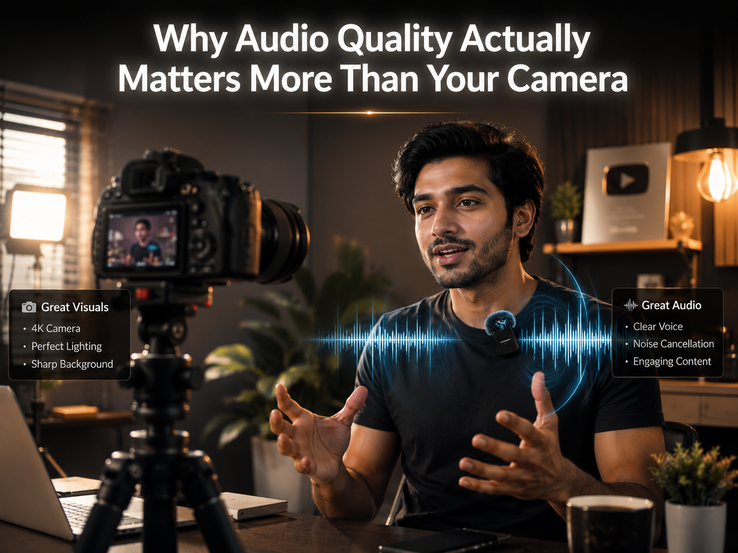Why Audio Quality Actually Matters More Than Your Camera