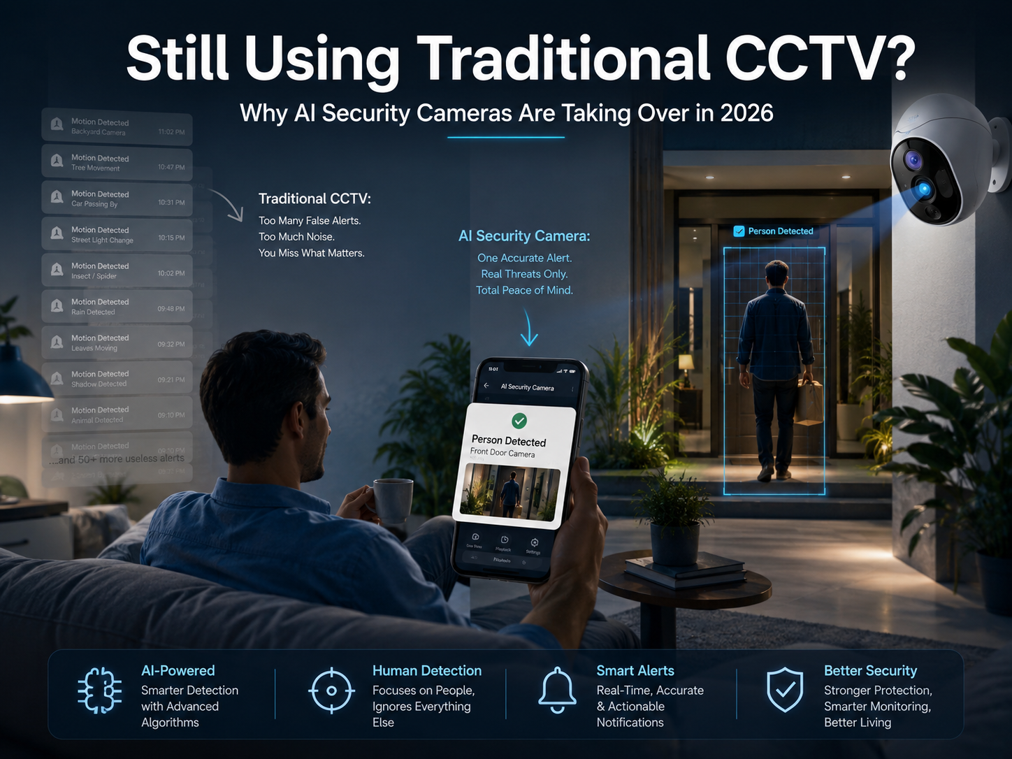 AI security cameras smarter, accurate alerts