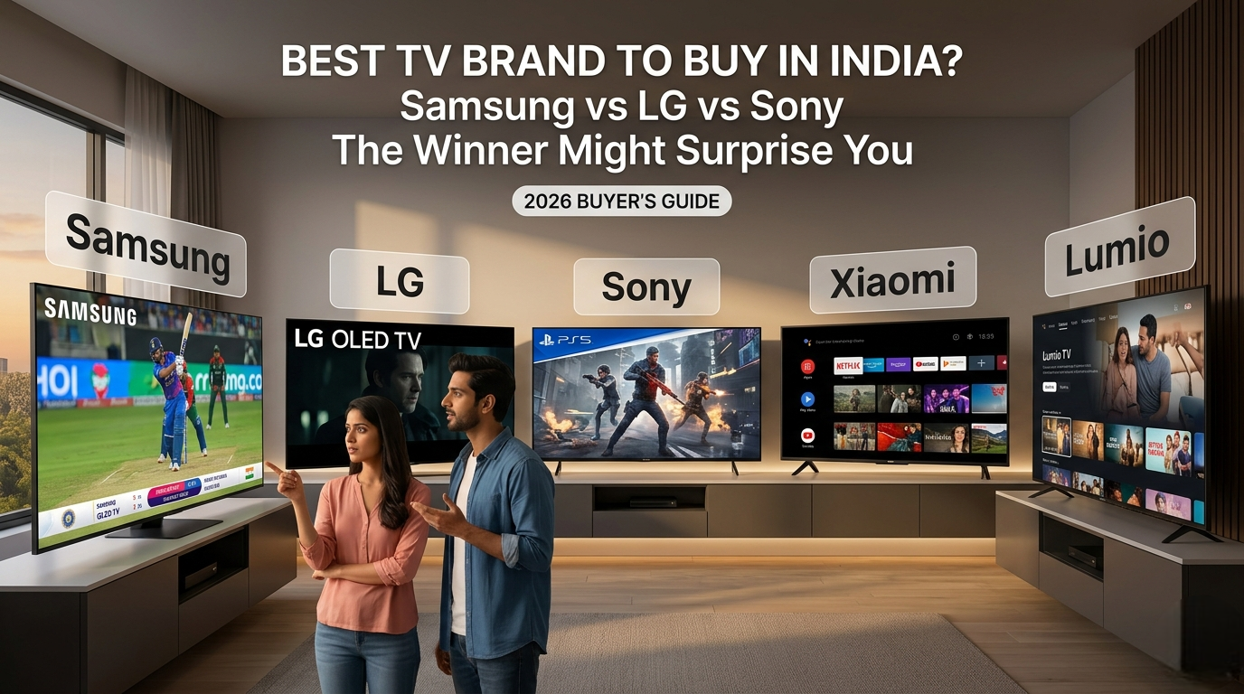 Best TV Brand to Buy in India in 2026 Top 5 Brands Compared
