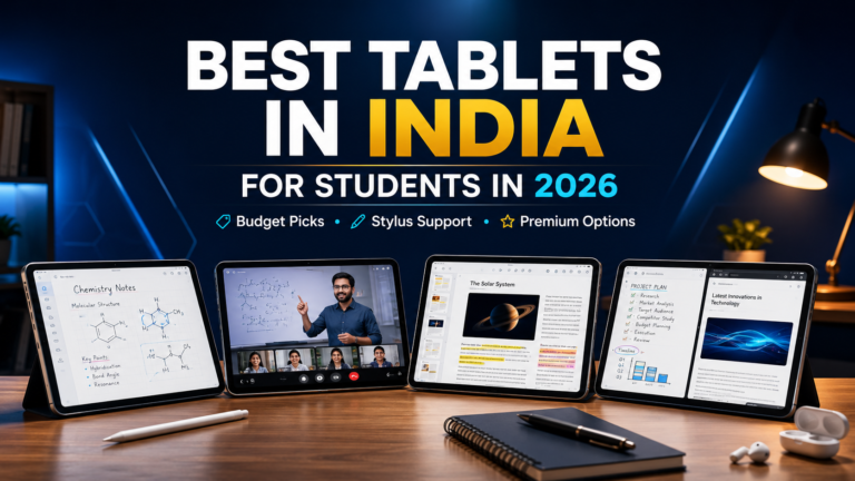 Best Tablets for Students in India (2026) A Practical Buying Guide That Actually Helps