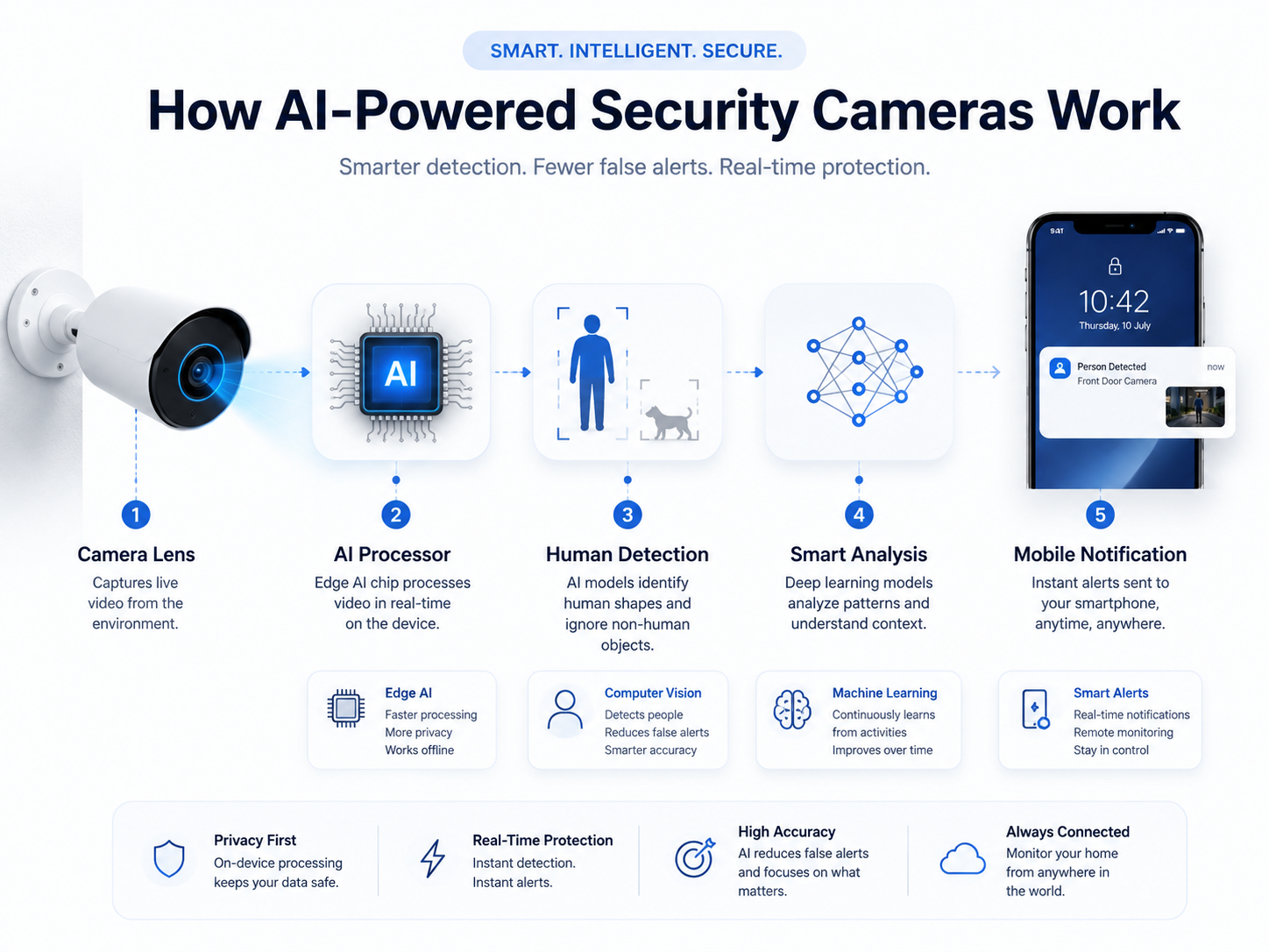 How Do AI Security Cameras Actually Work