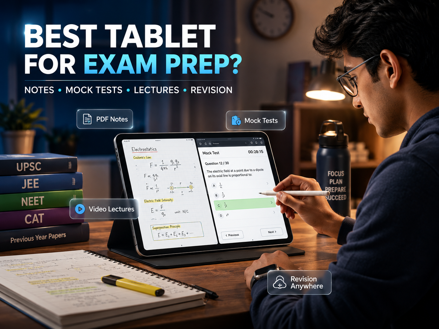 Which Tablet Should You Buy for Competitive Exam Preparation