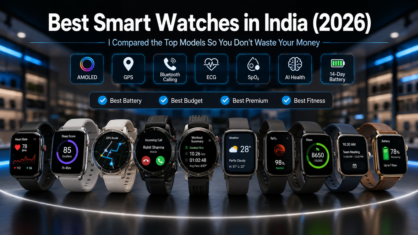 Best Smart Watches in India