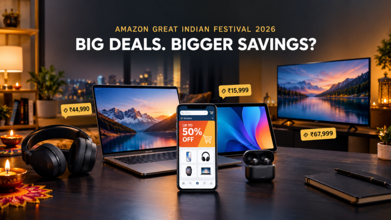 Amazon Great Indian Festival 2026 Tech Deals